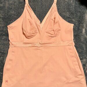 Ruby Ribbon Athena Cami - Size 46 Peach - Camisole Womens Shaping Top Style 3061